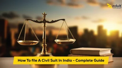 how to file a civil suit in india